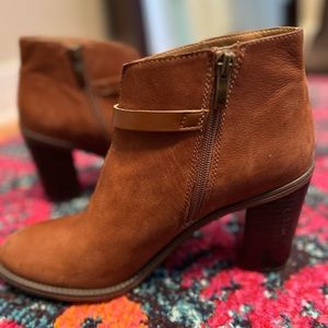 Franco Sarto Leather boots, size 9